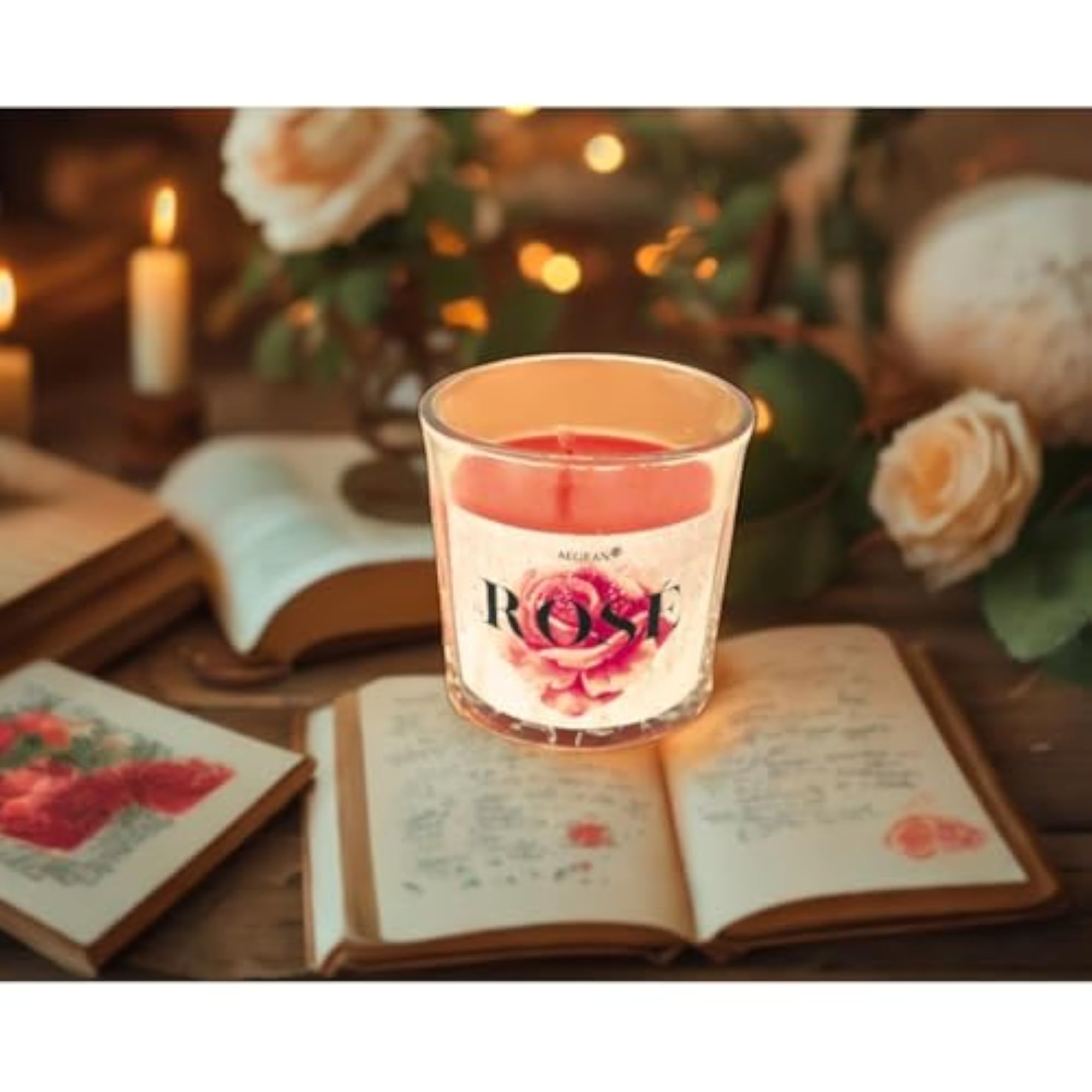 Aegean Rose Candle (Pack of 3)